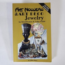 Art Nouveru & Art Deco Jewelry (1981) 1983 Update Lillian Baker Collector Books