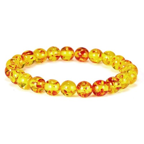 8mm Natural Stone Crown Tiger's Eye African Roar Round Beads Bracelet Bangle - Picture 22 of 30