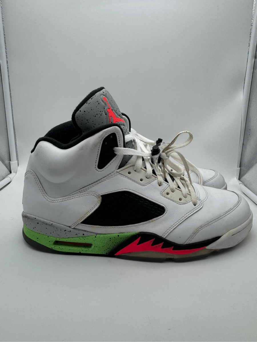 Nike Air Jordan 5 Poison Green size 13 136027-115 OG V Retro  display picture 2