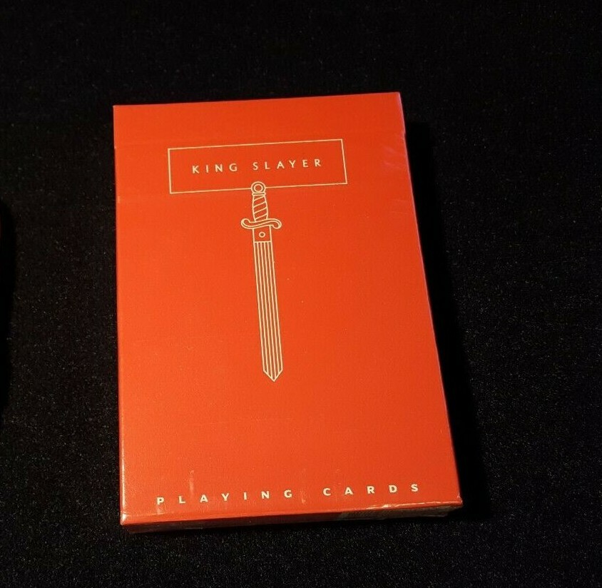 King Slayer playing cards - Red - NEW | eBay
