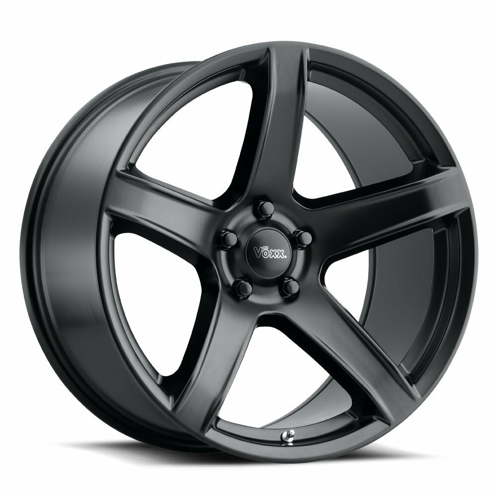 2x New Voxx 20x9.5 5x115 +18 Hellcat 2 HC2 Matte Black Replica
