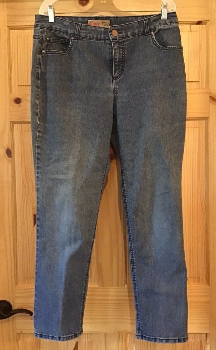 Just My Size Classic Denim Jeans Women Stretch JMS Size 16W Average