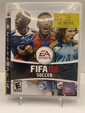 FIFA 08 Soccer - Playstation 3 PS3 (used stickers on cover)