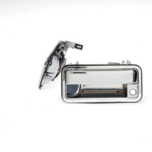 Outside Front Door Handles-Chrome-Pair-88-98 Chevy GMC C/K OBS Pickup Truck SUV - Picture 3 of 4