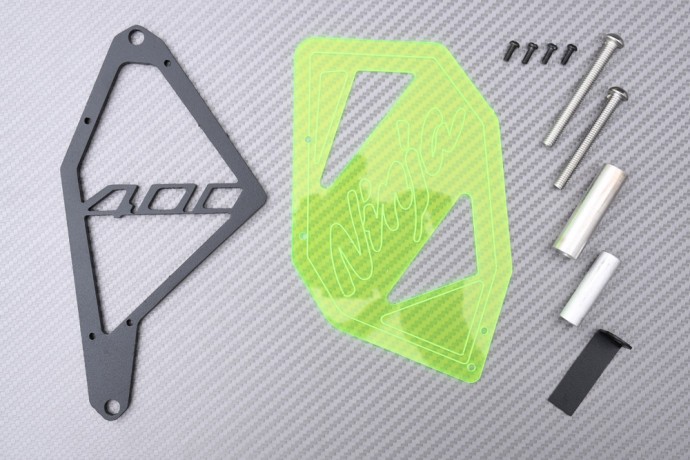 Carter pignon de sortie de boîte vert alu CNC pour Kawasaki Z400