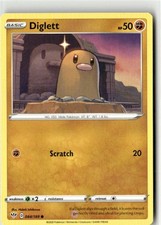 2020 Pokemon Sword & Shield Darkness Ablaze Diglett 84/189
