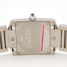 Cartier Tank Française SM Watch, Stainless Steel, Ladies, Silver Tone, W51008Q3 5