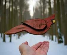 Handcrafted Wooden Large Cardinal Home Decor Ron Edelheiser Illusions Studios