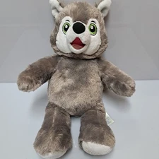 BUILD A BEAR Great Wolf Lodge WILEY THE WOLF 16" Plush BAB Plushie