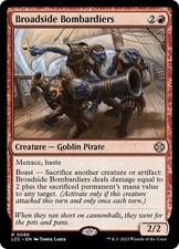NM Broadside Bombardiers, MTG, LCI Commander, Magic the Gathering, 86