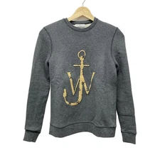 Auth J.W.Anderson/JWAnderson Dark Gray Beige Women's Sweatshirt