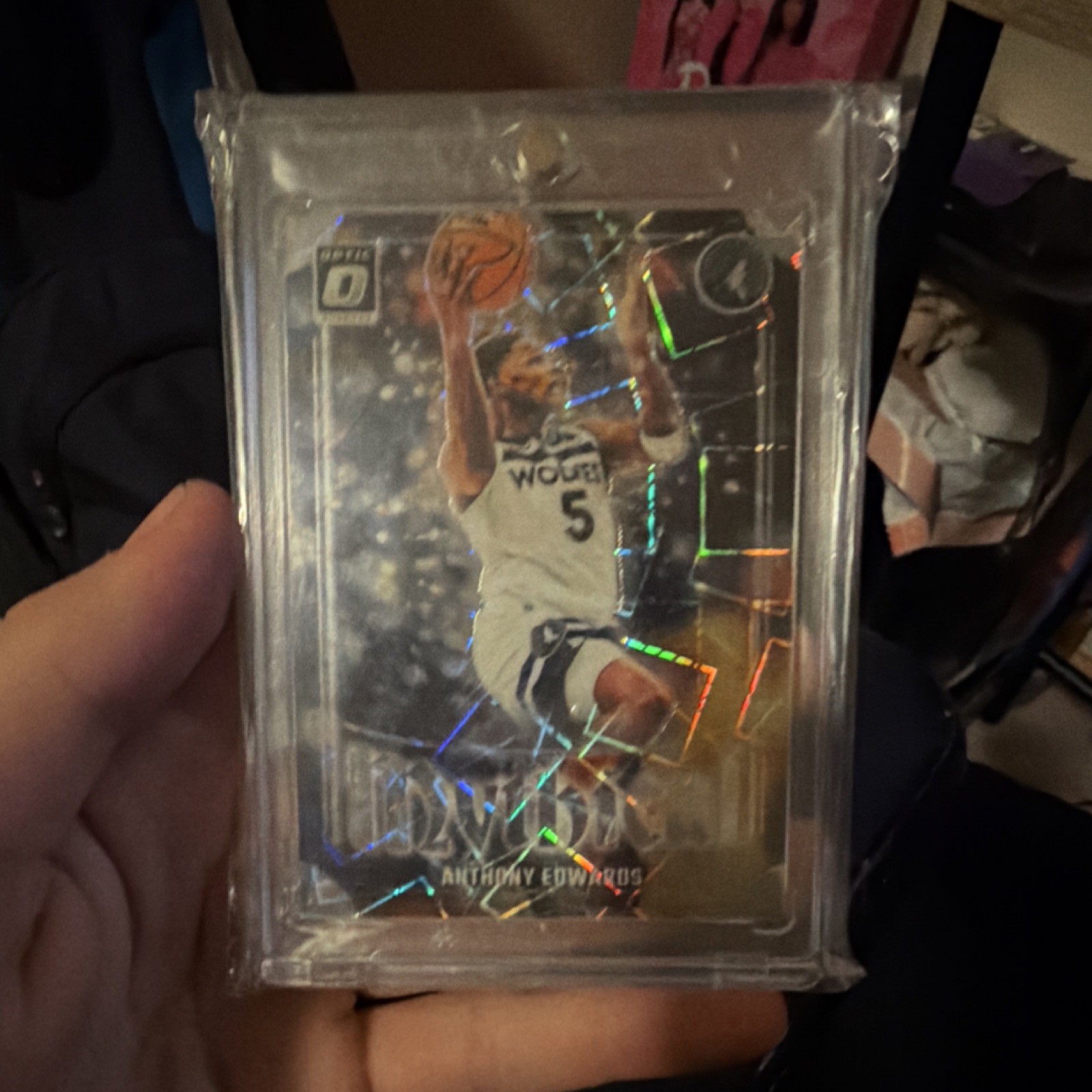 Panini 2024-25 Donruss Optic Mythical Prizm Anthony Edwards #7 Timberwolves