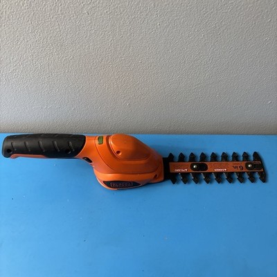 Working BLACK & DECKER GARDEN SHEARS  GSL35  2-IN-1 LITHIUM ION - 6'' No Charger