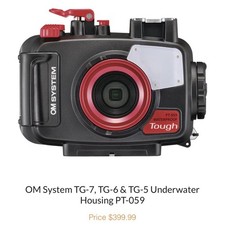 OM SYSTEM PT-059 Underwater Housing for TG-5/6/7
