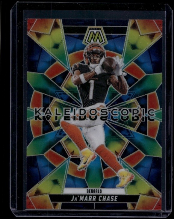 2025 Panini Mosaic Football Ja'Marr Chase #5 Kaleidoscopic