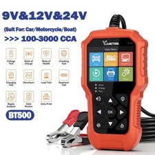 VDIAGTOOL 12V 24V Car Battery Tester Battery Capacitor Analyzer Tool 100-3000CCA
