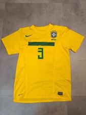 Brasilien Trikot #3 Lucio (Größe M, Nike, Gelb, Heim, Copa America 2011)