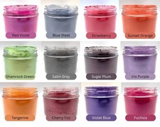 1 oz. Jar Mica Color Pigment Powder Shimmer - for Soap Making, Resin, Epoxy