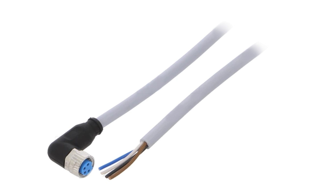Connection cable M8-pin 4 square 5m YG8U14-050VA3XLEAX
