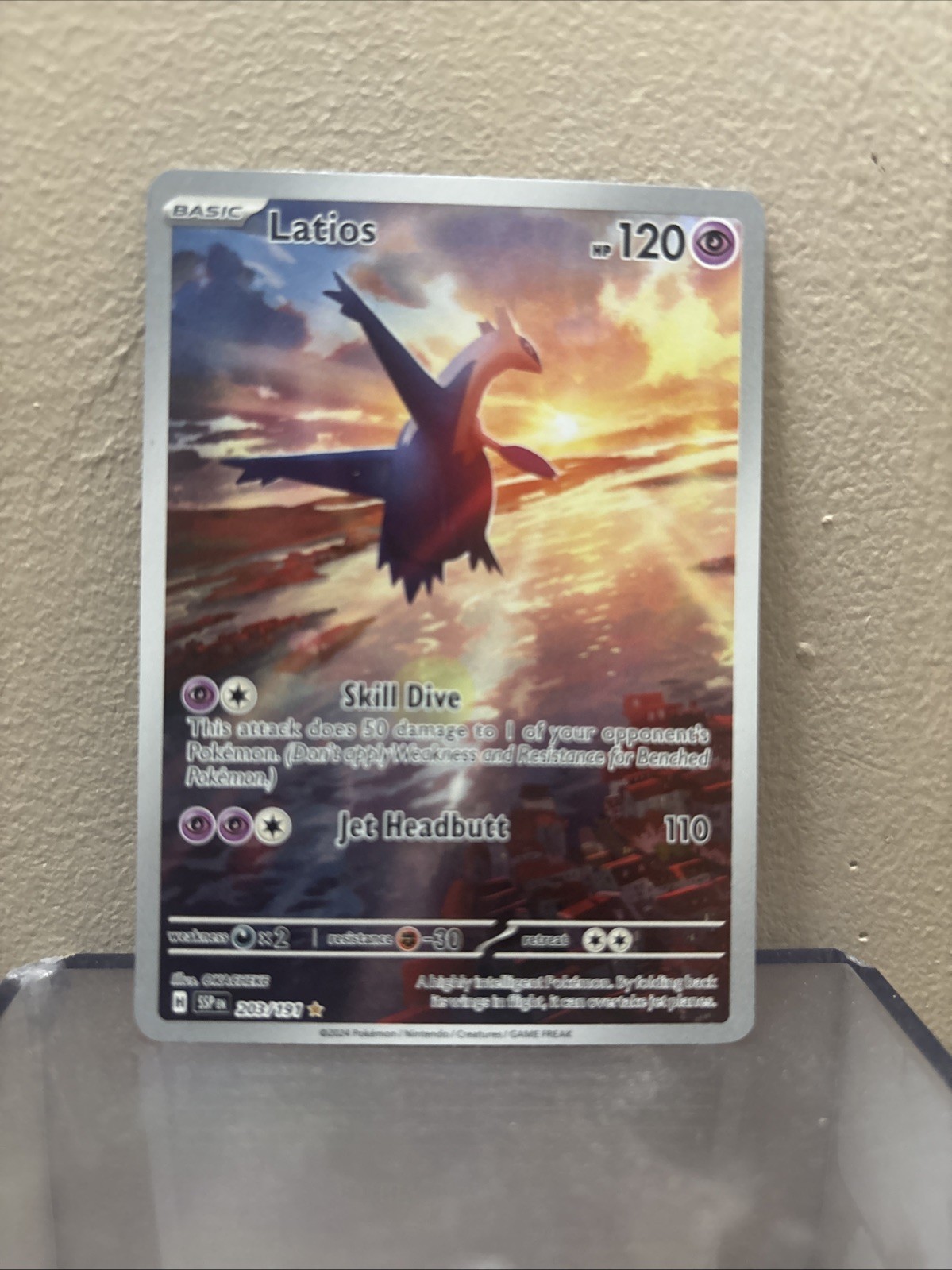 Latios 203/191 Sv08: Surging Sparks Holo