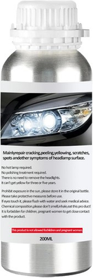 #ad 200ML Headlight Restoration Liquid Car Headlight Repair Fluid Headlight Repair $26.58