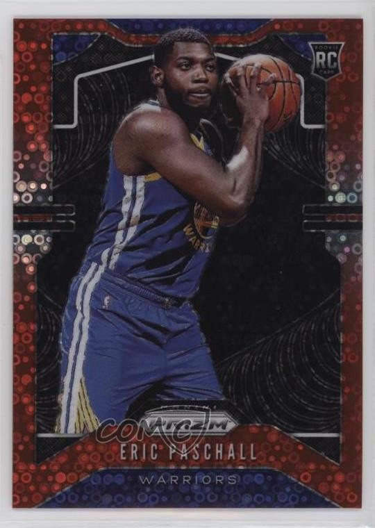 2019-20 Panini Prizm Rookie Fast Break Red Prizm 30/125 Eric Paschall #279 7n6