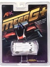 AFX TOMY MEGA G+ White AUDI R18 Paintable #22009 DISCONTINUED NEW HO Slot Car 