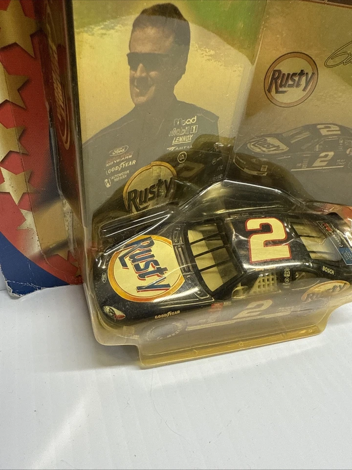 Rusty Wallace 2 Ganadores Círculo y 1 Alto Rendimiento Deportes NASCAR Die Cast Foto 4 de 4