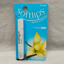 Softlips Lip Protectant Balm Sunscreen Spf 20 Vanilla Single Pack