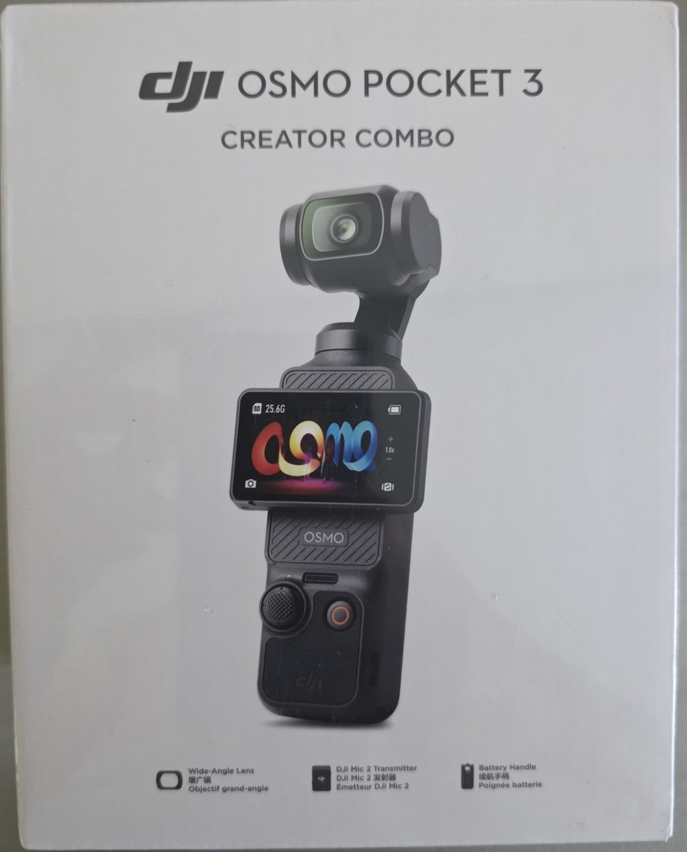 DJI Osmo Pocket 3 Creator Combo 4K Gimbal Camera for sale online