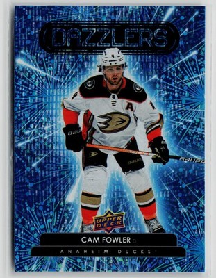 Cam Fowler - 2022-23 Upper Deck Dazzlers Blue #DZ-23 Anaheim Ducks