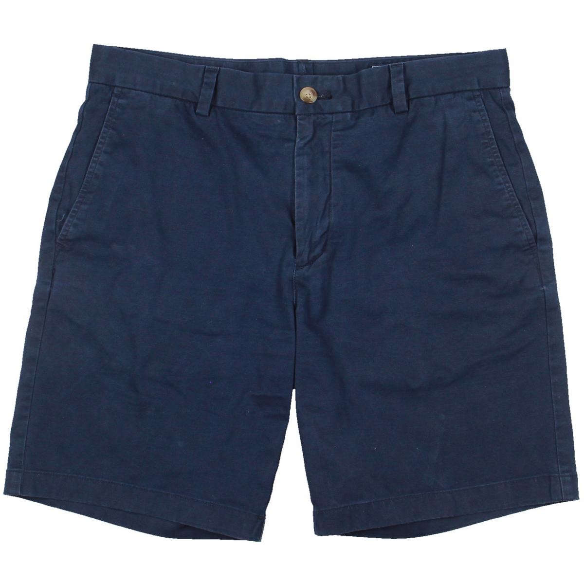 Повседневные шорты-стрейч с плоской передней частью Vineyard Vines Mens Breaker Blue 33 BHFO 7136 3490₽