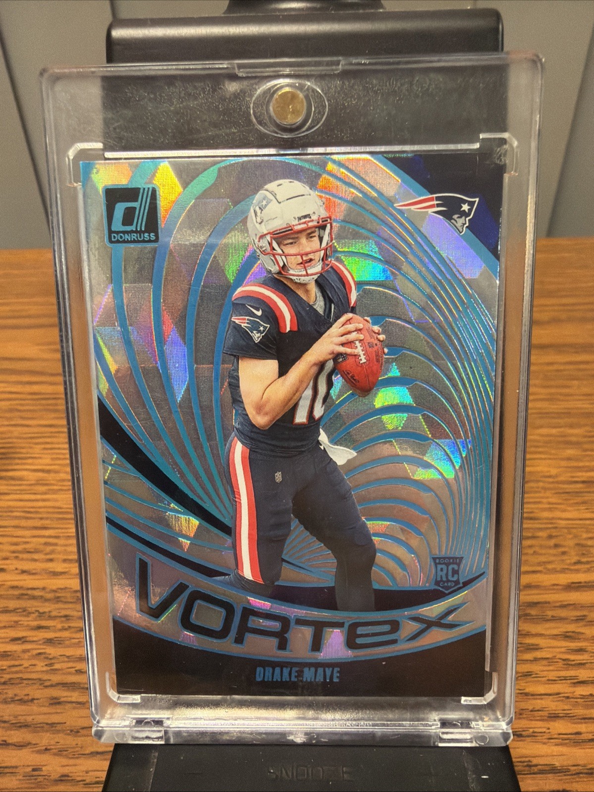 2024 Panini Donruss - Vortex Drake Maye #VOR-DMA Cubic 50 /50 (RC)