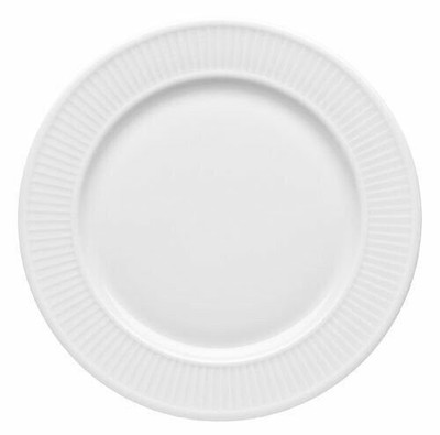 Pillivuyt Plisse 8-1/2-Inch Plate Salad/Dessert Plate