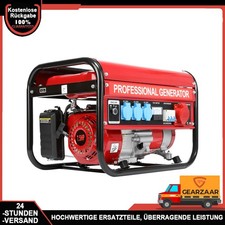Stromerzeuger Generator 4-Takt 7,5 PS für Haus mit Werkzeugset 5 Steckdosen