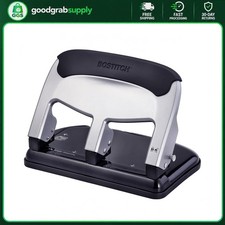 Heavy Duty 3-Hole Punch 40 Sheets All-Metal Office and School Use