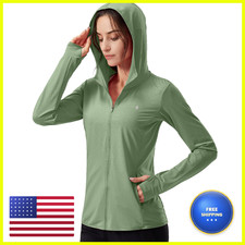 Soothfeel Womens Upf 50 Sun Protection Hoodie Jacket Lightweight Long Sleeve
