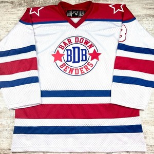 K1 Bar Down Benders BDB Hockey Jersey #3 Men’s Large Made In USA