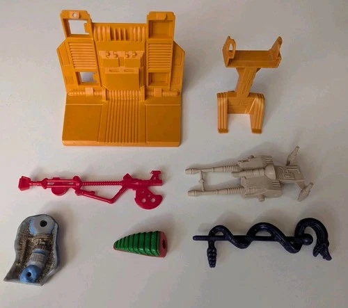 1981 Castle Grayskull Lot of 7 Weapons Vintage Motu Weapon Parts Greyskull