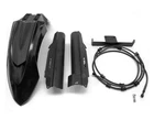 Altrider High Fender Kit - Tenere 700 - Black