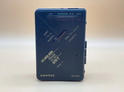 Siemens Walkman RM-901  Cassette Tape Radio K44