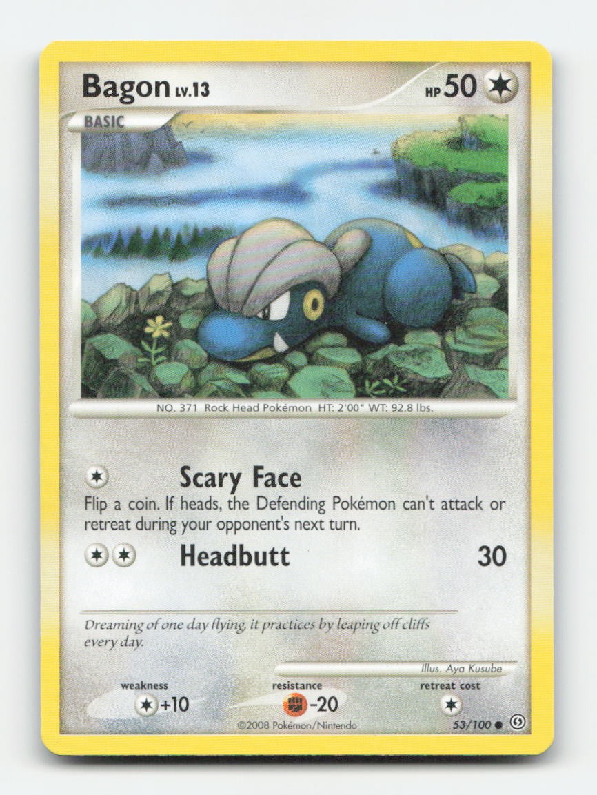 Bagon 53/100 - C SF - Pokemon LP