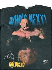 Wrestling T Shirt Large Vintage Goldberg WCW WWF