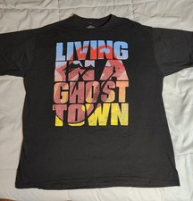 THE ROLLING STONES LIVING IN A GHOST TOWN T-SHIRT
