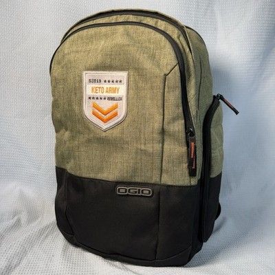 OGIO Rockwell Pack Backpack 411072 17'' Padded Laptop Tablet Olive Green / Black