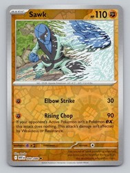 Sawk 049/086 White Flare Reverse Holo Uncommon
