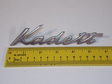 Vtg 1965-1973 Opel Kadett Car Vehicle Side Fender Emblem Badge 2885333 Vtg 1965-1973 Opel Kadett Car Vehicle Side Fender Emblem Badge 2885333