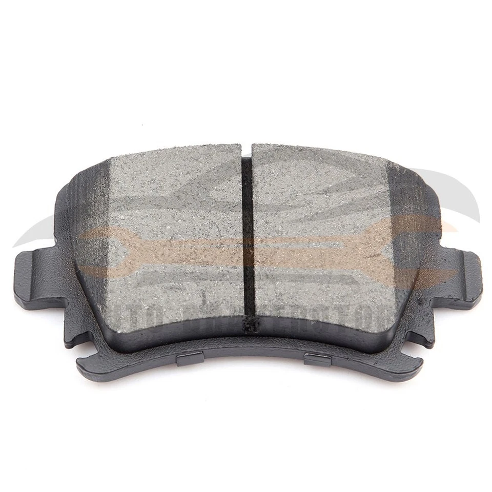 Taladro F+R 4 rotores de freno con 8 pastillas de cerámica para Volkswagen Rabbit 2007-2010 Foto 4 de 4