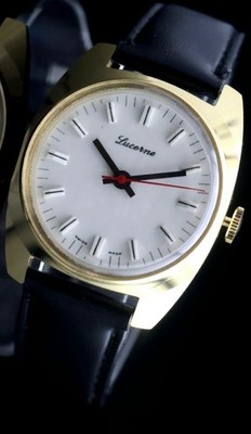 Lucerne Swiss Made Handaufzug Watch Armbanduhr Vintage Sammlerstück *