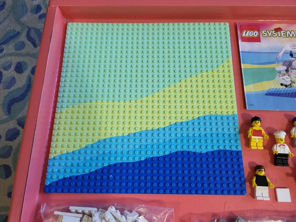 LEGO System 6411 Paradisa Sand Dollar Café, completo con una pieza sustituida en muy buena condición Foto 4 de 4